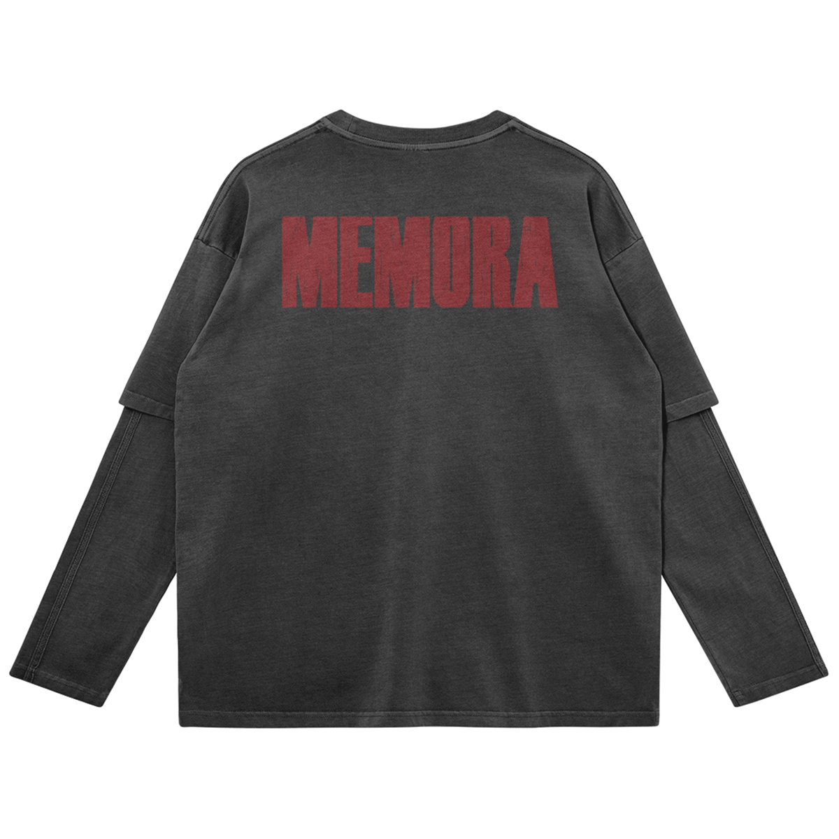 OBSCURA LONG SLEEVE LAYERED T-SHIRT OVERSIZED